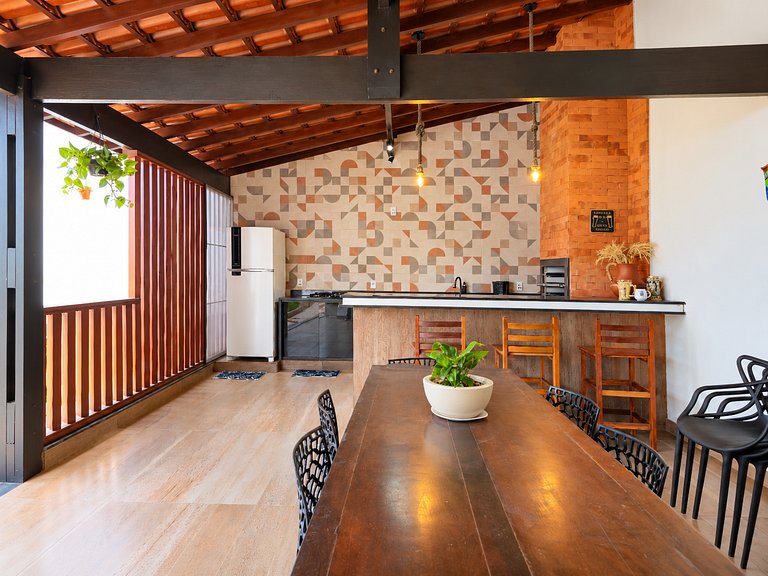 Casa frente ao mar no Gravatá, Saquarema, para 14 pessoas