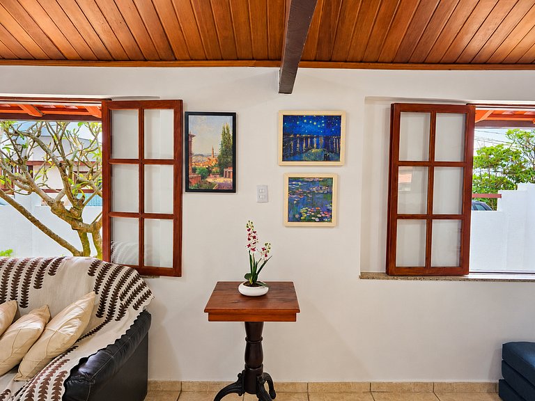 Casa frente ao mar no Gravatá, Saquarema, para 14 pessoas