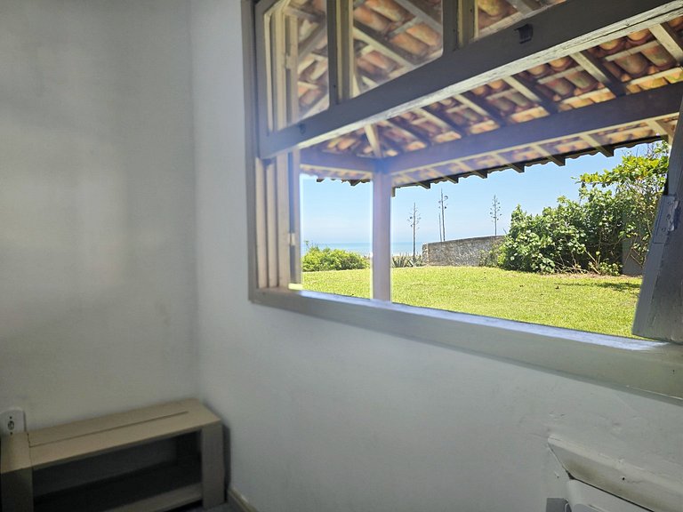 Casa térrea pé na areia com 2 suítes em Itaúna, Saquarema