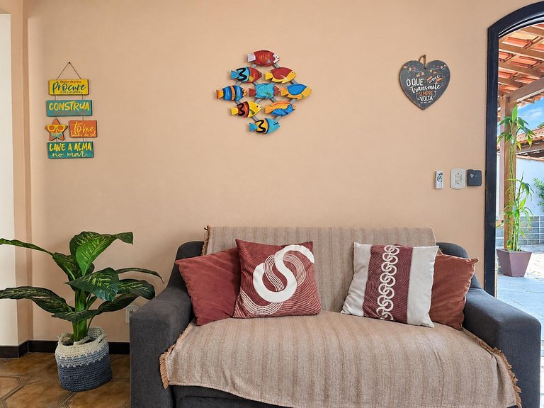 Casa 3 quartos com piscina em Itaúna, perto do WSL
